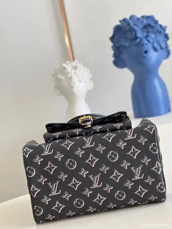 Official oldcobbler VUITTON 25 LOUIS SPEEDY BANDOULIÈRE 0613